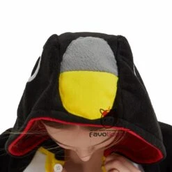 Combinaison Pyjama Pingouin Noir -Favolicorne Déguisement Promos Magasin ay19043 5