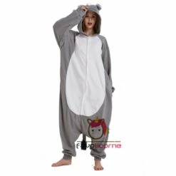 Combinaison Pyjama Noir Rhinoceros -Favolicorne Déguisement Promos Magasin ay19044 2