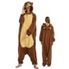 Combinaison Pyjama Marron Bear