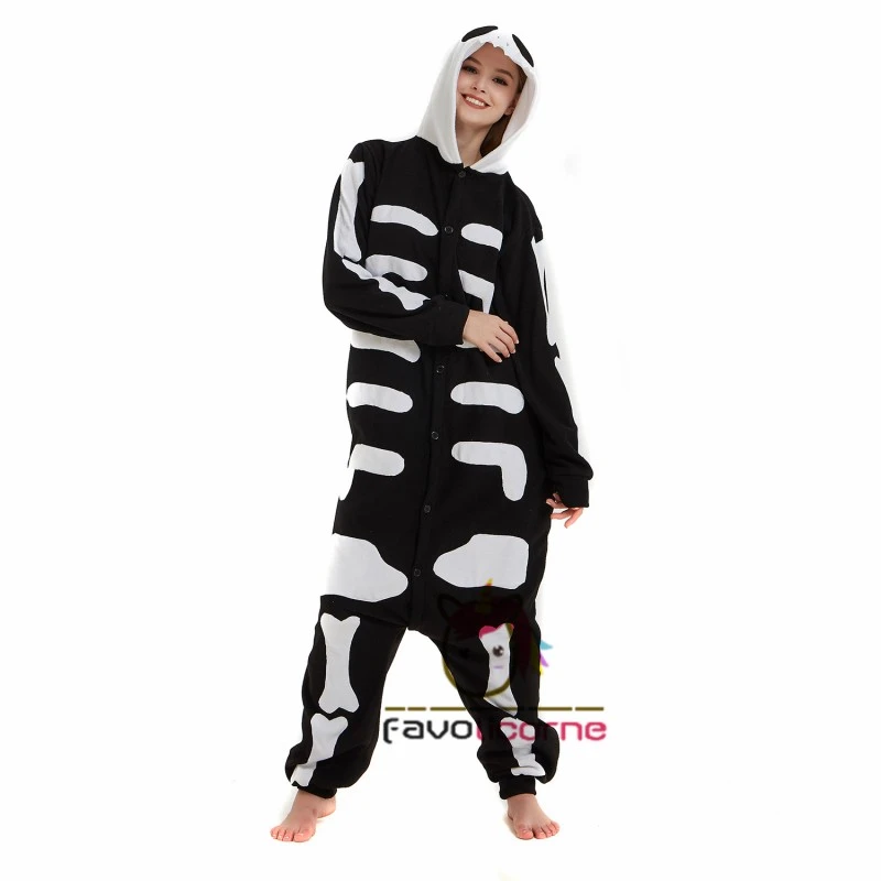 Combinaison Pyjama Squelette 3 Combinaison Pyjama Squelette – Image 3