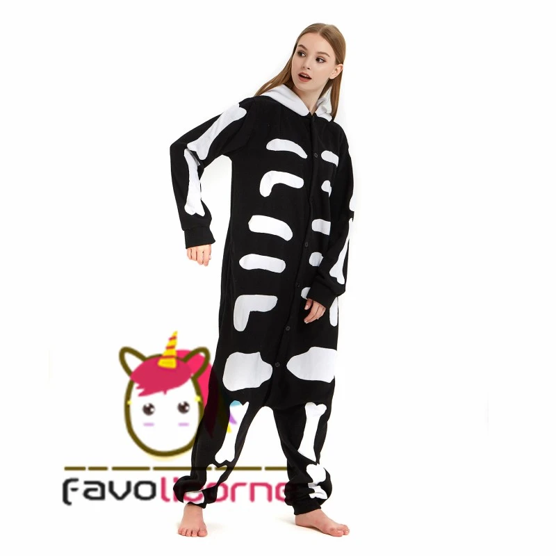 Combinaison Pyjama Squelette 5 Combinaison Pyjama Squelette – Image 5