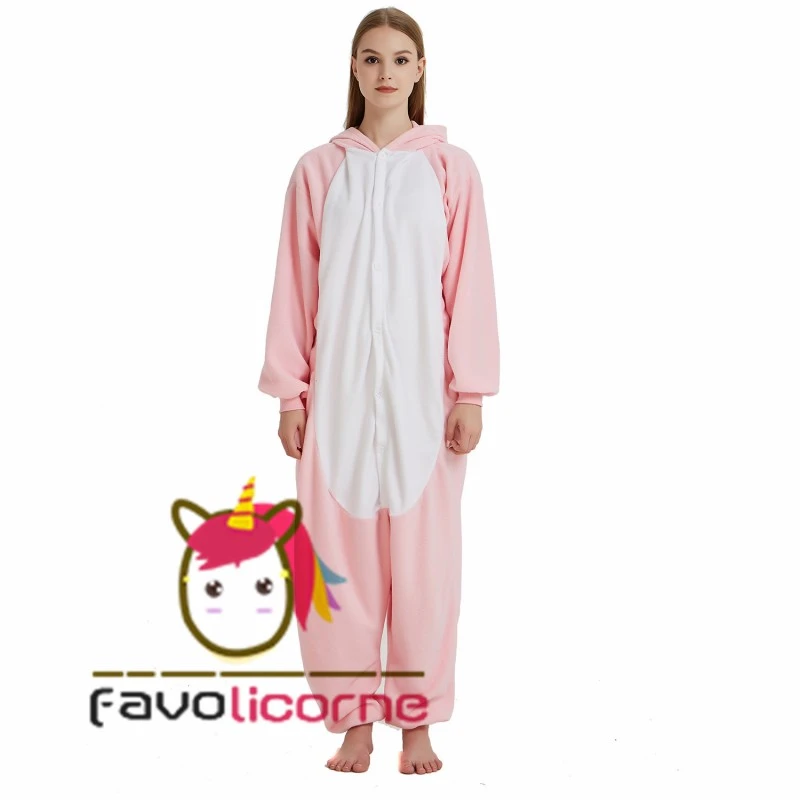 Combinaison Pyjama Cochon Rose Femme Homme 5 Combinaison Pyjama Cochon Rose Femme Homme – Image 5