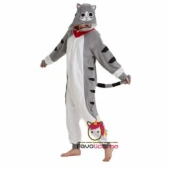 Combinaison Pyjama Chat Tigré -Favolicorne Déguisement Promos Magasin ay19064 3