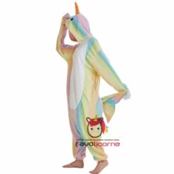Combinaison Pyjama Rainbow Narwhal -Favolicorne Déguisement Promos Magasin ay19065 2