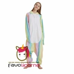 Combinaison Pyjama Rainbow Narwhal -Favolicorne Déguisement Promos Magasin ay19065 4