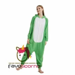 Combinaison Pyjama Lapin Bunny Vert 10 Combinaison Pyjama Lapin Bunny Vert -Favolicorne Déguisement Promos Magasin ay19068 4