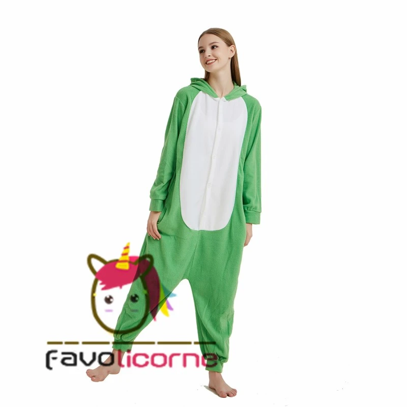 Combinaison Pyjama Lapin Bunny Vert 5 Combinaison Pyjama Lapin Bunny Vert – Image 5