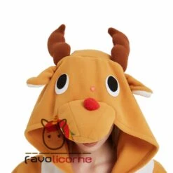 Combinaison Pyjama Reindeer -Favolicorne Déguisement Promos Magasin ay19070 6