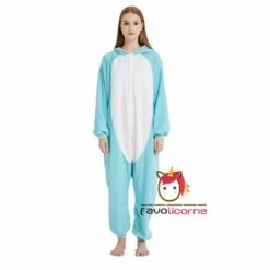 Combinaison Pyjama Éléphant Bleue 12 Combinaison Pyjama Éléphant Bleue -Favolicorne Déguisement Promos Magasin ay19071 5