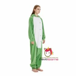 Combinaison Pyjama Dragon Vert -Favolicorne Déguisement Promos Magasin ay19076 5