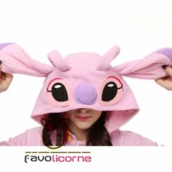 Combinaison Pyjama Lilo & Stitch Angel -Favolicorne Déguisement Promos Magasin ay19081 6