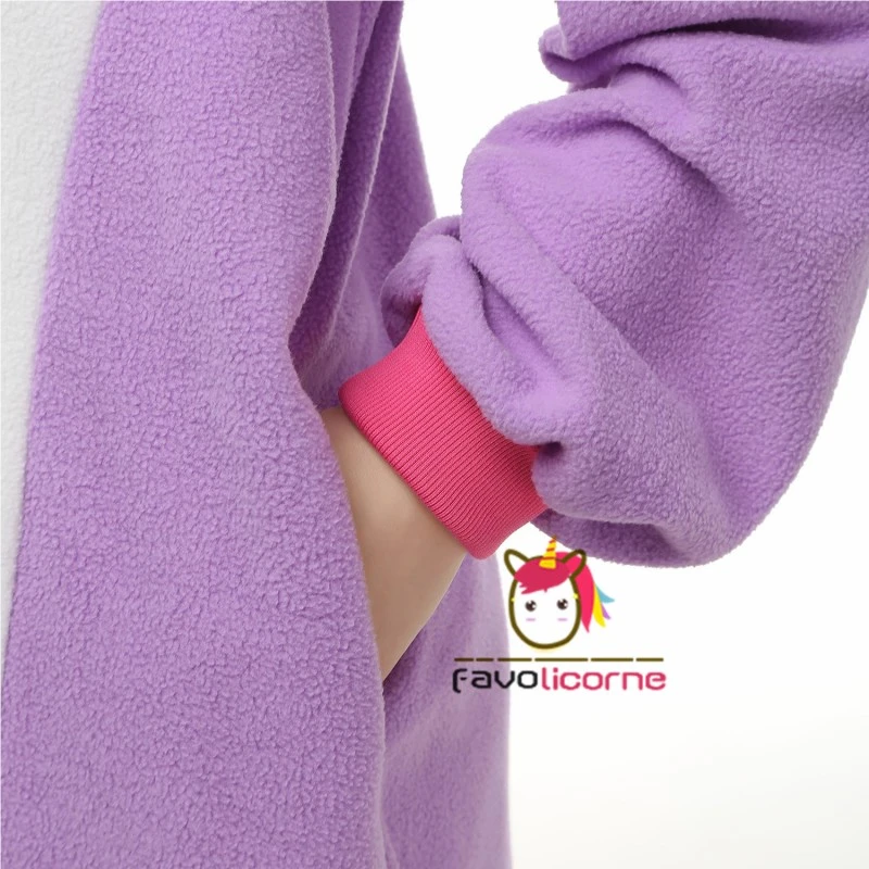 Combinaison Pyjama Violet Licorne 6 Combinaison Pyjama Violet Licorne – Image 6