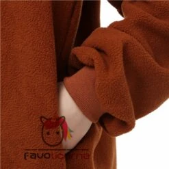 Combinaison Pyjama Marron Bear Polaire -Favolicorne Déguisement Promos Magasin ay19092 6