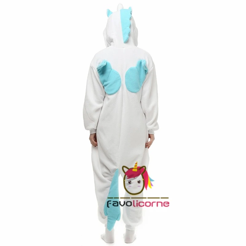 Combinaison Pyjama Pegasus Licorne Bleue 3 Combinaison Pyjama Pegasus Licorne Bleue – Image 3