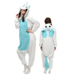 Combinaison Pyjama Pegasus Licorne Bleue