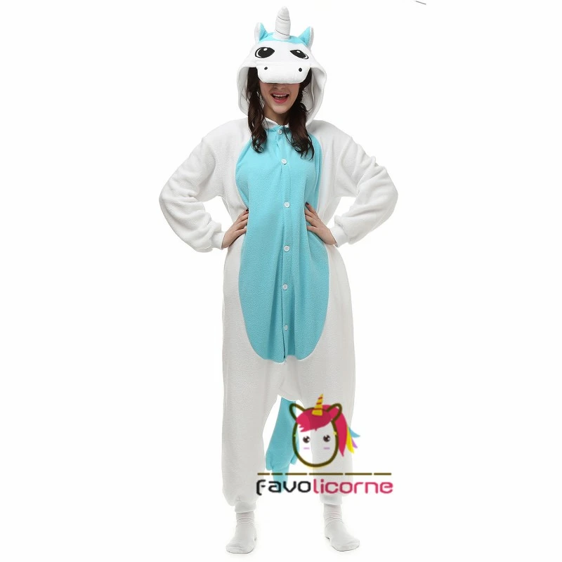 Combinaison Pyjama Pegasus Licorne Bleue 4 Combinaison Pyjama Pegasus Licorne Bleue – Image 4