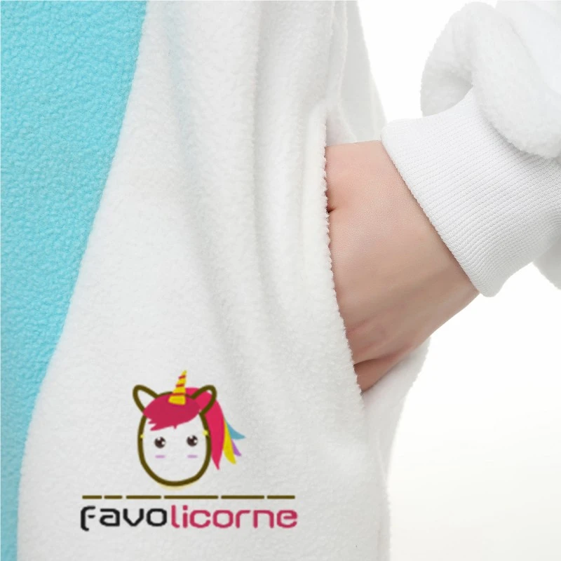 Combinaison Pyjama Pegasus Licorne Bleue 7 Combinaison Pyjama Pegasus Licorne Bleue – Image 7