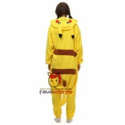 Combinaison Pyjama Pokemon Pikachu Polaire -Favolicorne Déguisement Promos Magasin ay19099 1