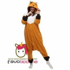 Combinaison Pyjama Japanese Renard -Favolicorne Déguisement Promos Magasin ay19105 4