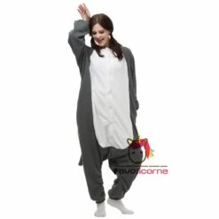 Combinaison Pyjama Loup Femme Homme -Favolicorne Déguisement Promos Magasin ay19106 5