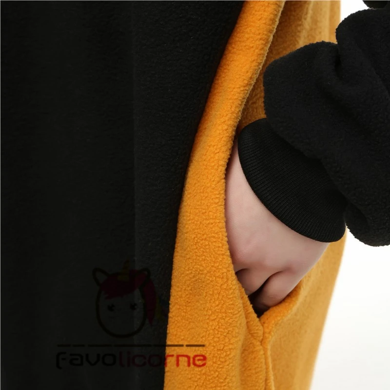 Combinaison Pyjama Panda Roux Femme Homme 7 Combinaison Pyjama Panda Roux Femme Homme – Image 7