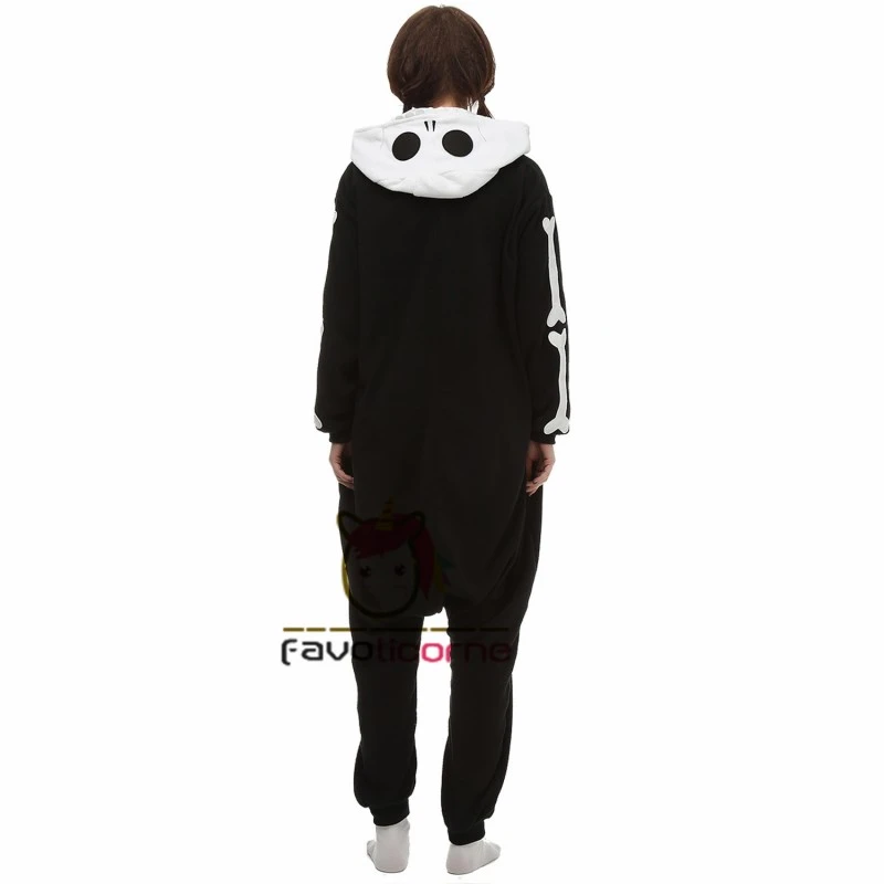 Combinaison Pyjama Squelette Adulte 2 Combinaison Pyjama Squelette Adulte – Image 2