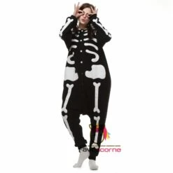 Combinaison Pyjama Squelette Adulte 10 Combinaison Pyjama Squelette Adulte -Favolicorne Déguisement Promos Magasin ay19113 3
