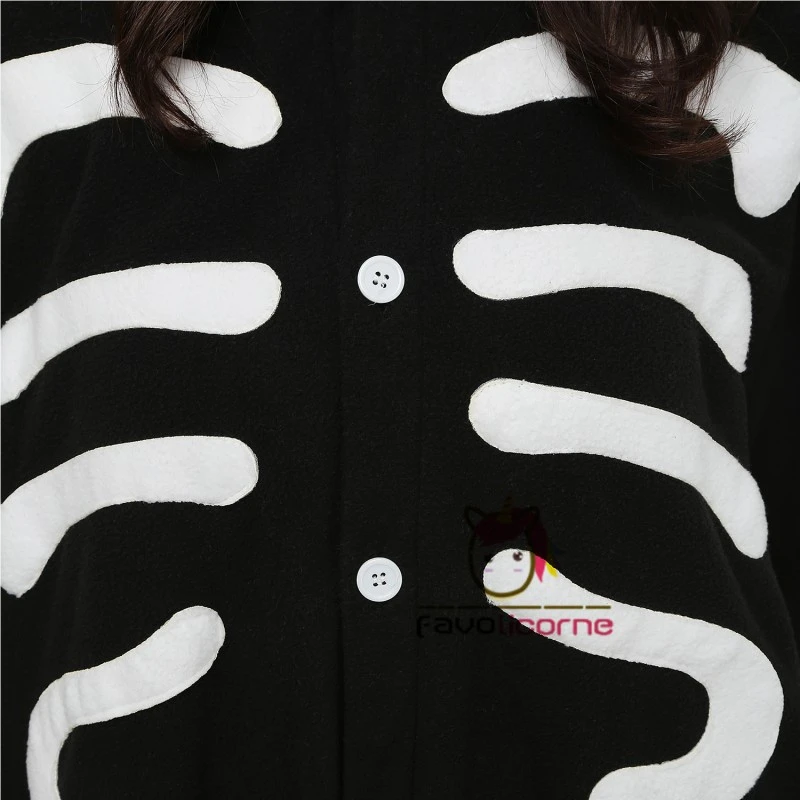 Combinaison Pyjama Squelette Adulte 6 Combinaison Pyjama Squelette Adulte – Image 6