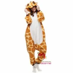 Combinaison Pyjama Girafe Adulte -Favolicorne Déguisement Promos Magasin ay19114 3