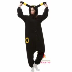 Combinaison Pyjama Pokemon Monster Jaune Femme Homme -Favolicorne Déguisement Promos Magasin ay19123 3