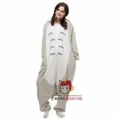 Combinaison Pyjama Totoro Femme Homme -Favolicorne Déguisement Promos Magasin ay19124 2