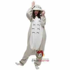 Combinaison Pyjama Totoro Femme Homme -Favolicorne Déguisement Promos Magasin ay19124 3