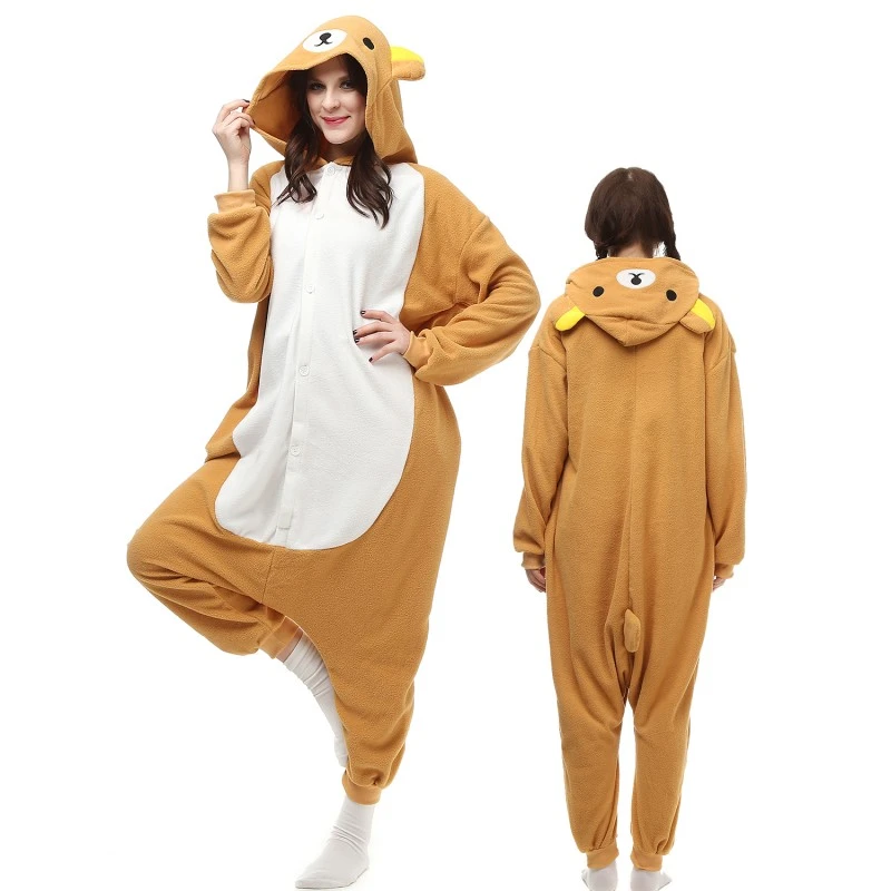 Combinaison Pyjama Rilakkuma Femme Homme 1 Combinaison Pyjama Rilakkuma Femme Homme