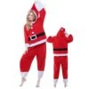 Combinaison Pyjama Santa Claus