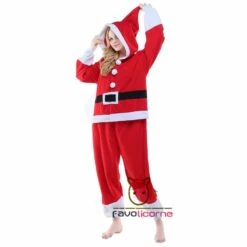 Combinaison Pyjama Santa Claus -Favolicorne Déguisement Promos Magasin ay19137 3
