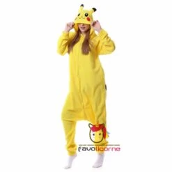 Combinaison Pyjama Pokemon Pikachu 9 Combinaison Pyjama Pokemon Pikachu -Favolicorne Déguisement Promos Magasin ay19139 3