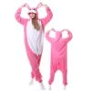 Combinaison Pyjama Lapin Rose