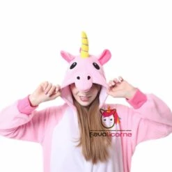 Combinaison Pyjama Licorne Rose -Favolicorne Déguisement Promos Magasin ay19141 5