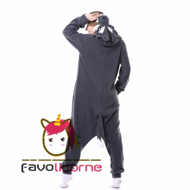 Combinaison Pyjama Loup 5 Combinaison Pyjama Loup – Image 5