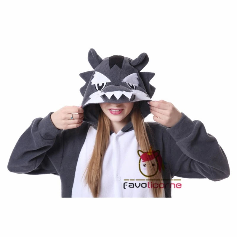 Combinaison Pyjama Loup 6 Combinaison Pyjama Loup – Image 6