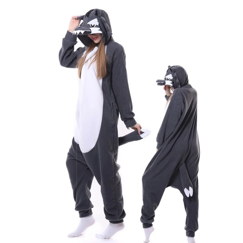 Combinaison Pyjama Loup 1 Combinaison Pyjama Loup