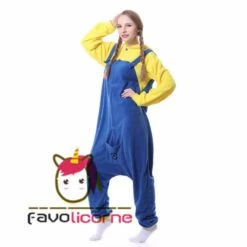 Combinaison Pyjama Minions Polaire -Favolicorne Déguisement Promos Magasin ay19144 4