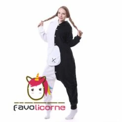 Combinaison Pyjama Monokuma 10 Combinaison Pyjama Monokuma -Favolicorne Déguisement Promos Magasin ay19155 4