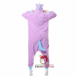 Combinaison Pyjama Licorne Violet -Favolicorne Déguisement Promos Magasin ay19156 3
