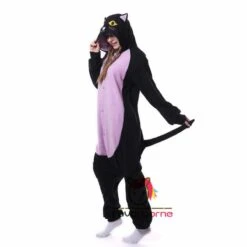 Combinaison Pyjama Chat De Minuit Chat -Favolicorne Déguisement Promos Magasin ay19172 3