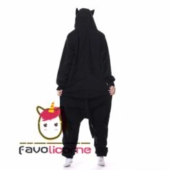 Combinaison Pyjama Chat De Minuit Chat -Favolicorne Déguisement Promos Magasin ay19172 4