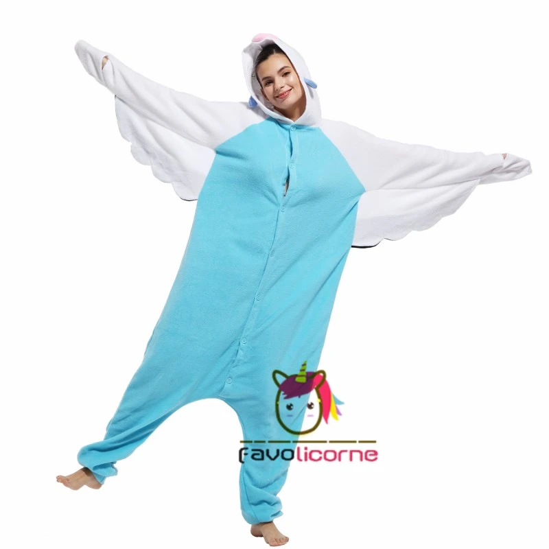 Combinaison Pyjama Perruche Verte Bleue 3 Combinaison Pyjama Perruche Verte Bleue – Image 3