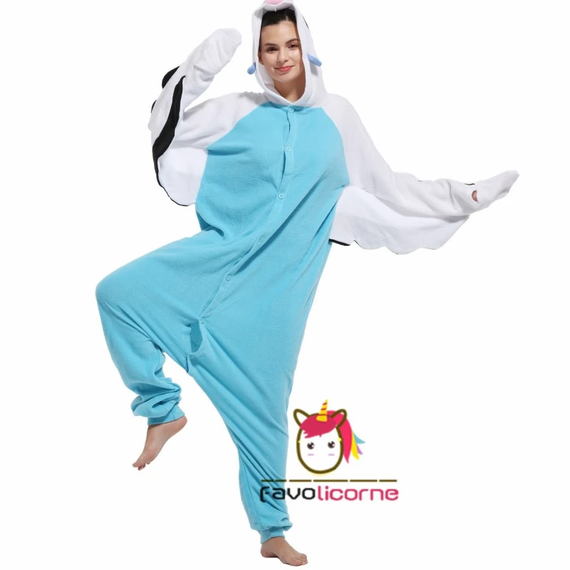 Combinaison Pyjama Perruche Verte Bleue 4 Combinaison Pyjama Perruche Verte Bleue – Image 4