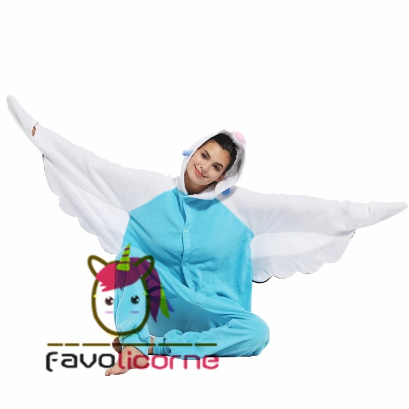 Combinaison Pyjama Perruche Verte Bleue 5 Combinaison Pyjama Perruche Verte Bleue – Image 5