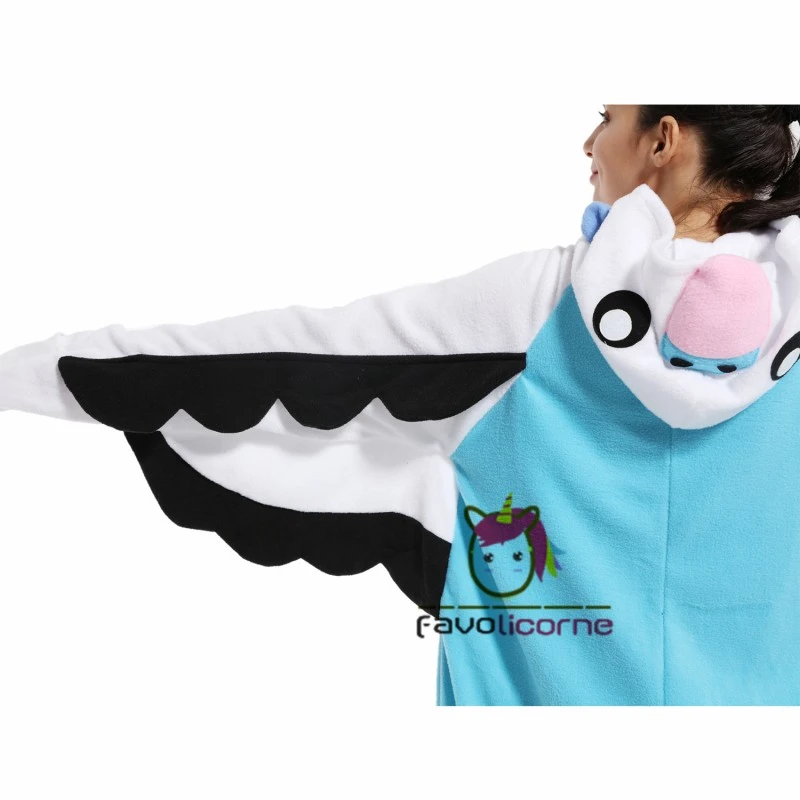 Combinaison Pyjama Perruche Verte Bleue 6 Combinaison Pyjama Perruche Verte Bleue – Image 6